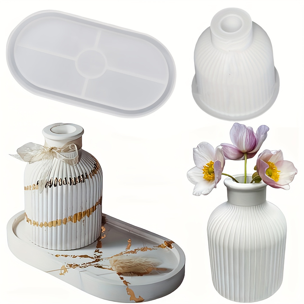 Potsticker Mold - 1/2 Buah Cetakan Silikon Baki Vas,