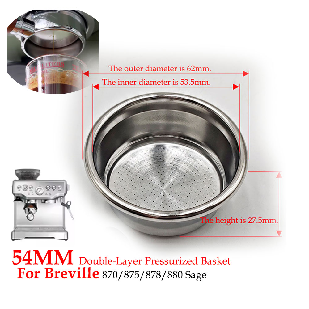Keranjang Filter Bertekanan Du - Breville Espresso Bes870 ulasan dan harga