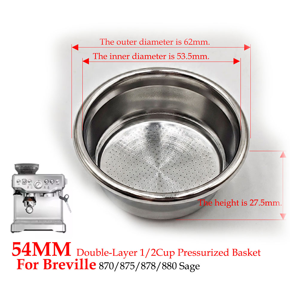 Keranjang Filter Bertekanan Du - Breville Espresso Bes870 ulasan dan harga
