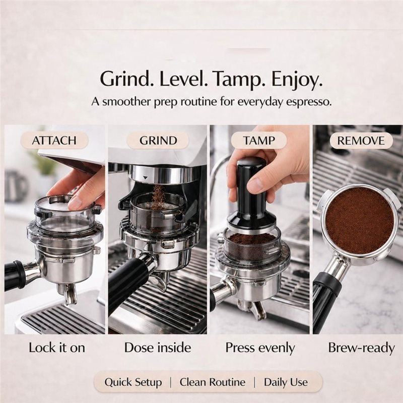 Corong Dosis B15C 54Mm Twist-L - Breville Espresso Barista Touch ulasan dan harga