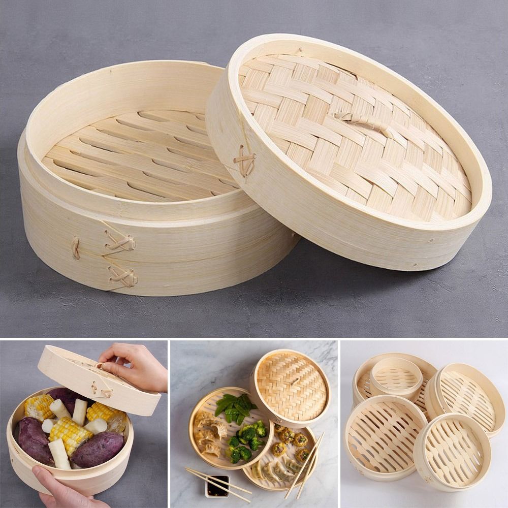 Pengukus Bambu Cina untuk Mema - Bao Steamer Bamboo ulasan dan harga